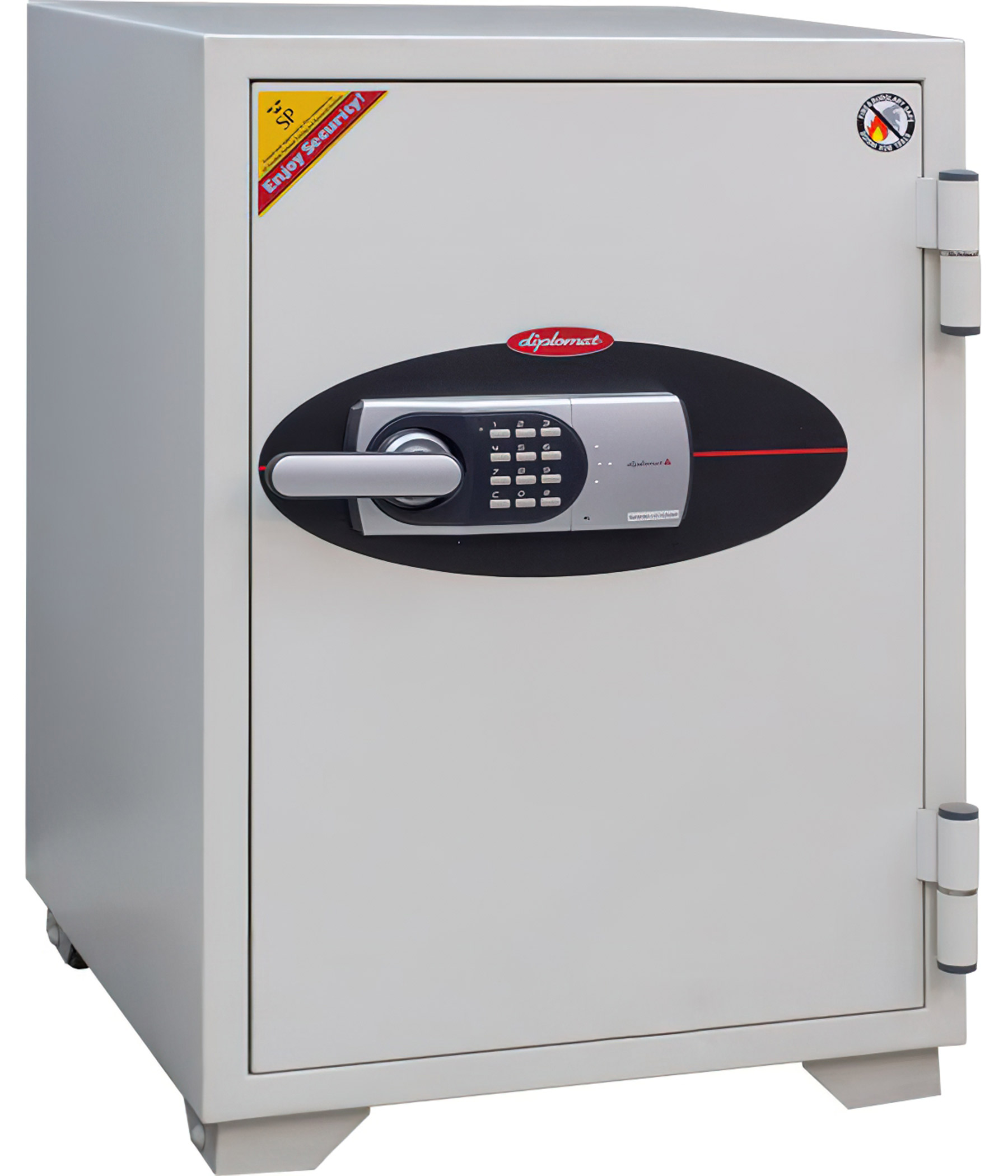 Fireproof safe with built-in safe box BF070EH