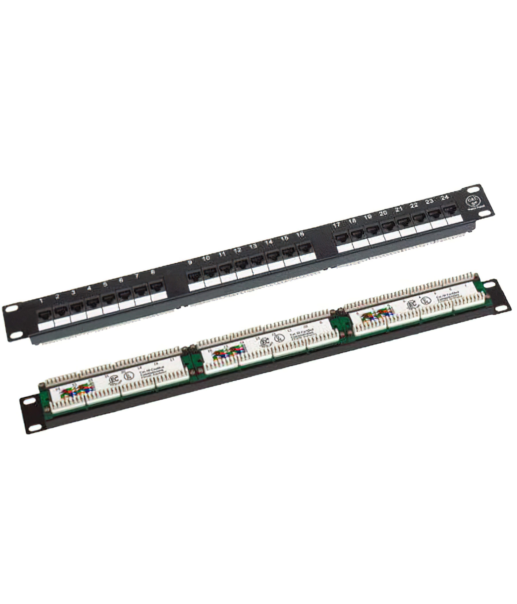 Patch panel 24 ports 1U 19 "UTP CAT5E