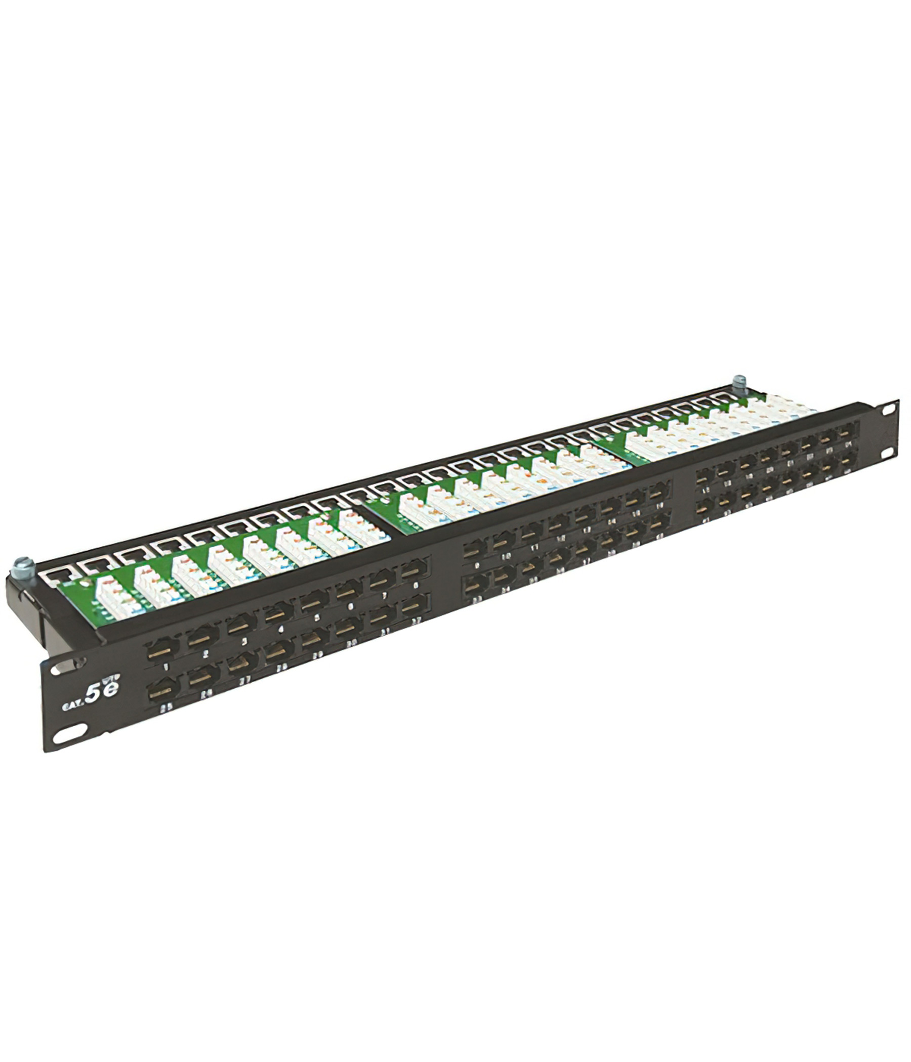 Patch panel 1U 48 ports with organazer