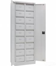 Metal cabinet with drawers SMС-18D