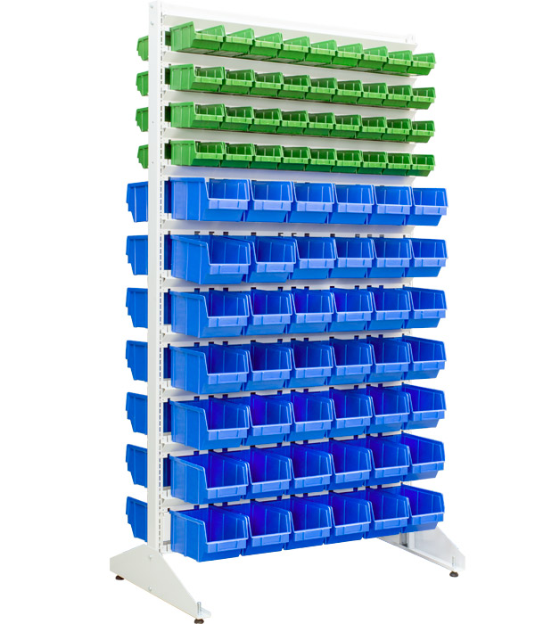 Parts rack double-sided