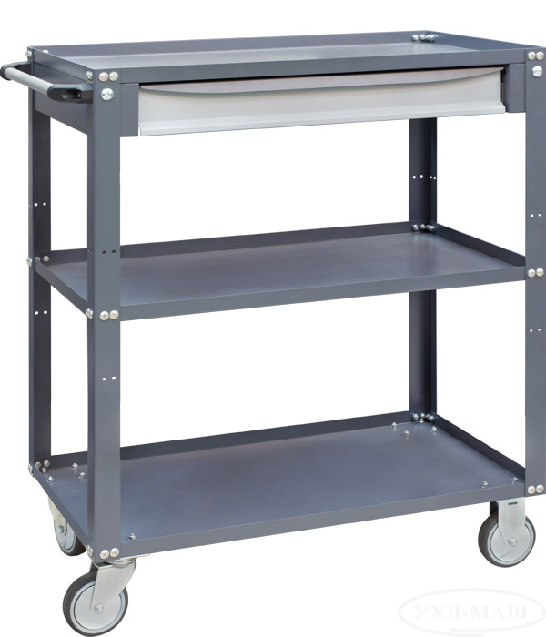 Shelf cart VPR-1/S with 1 drawer pack