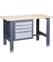 Height adjustable workbenches