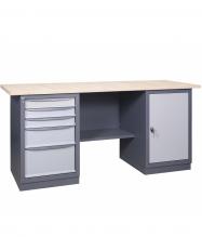 Workbenches with 2 cabinets