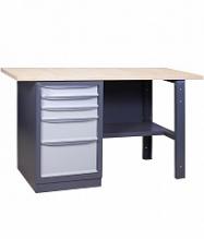 Workbenches with 1 cabinet